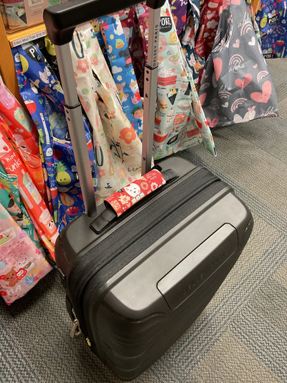 EDEN LUGGAGE WRAP LOVE & ALOHA IS RED