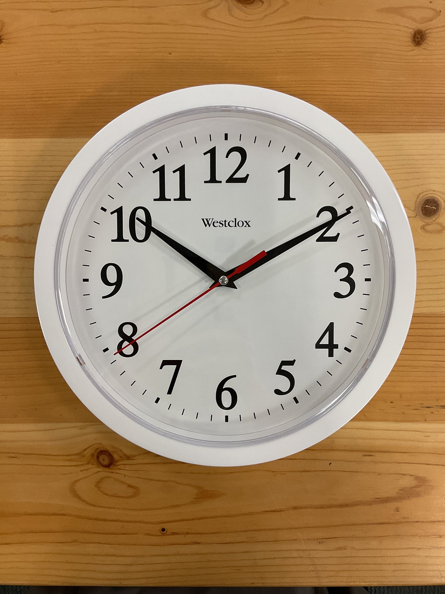 10" ANALOG CLOCK - WHITE
