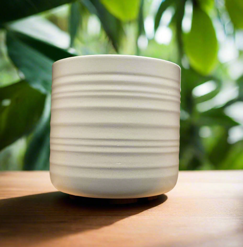 COTTAGE POT 6.5" DRY REED