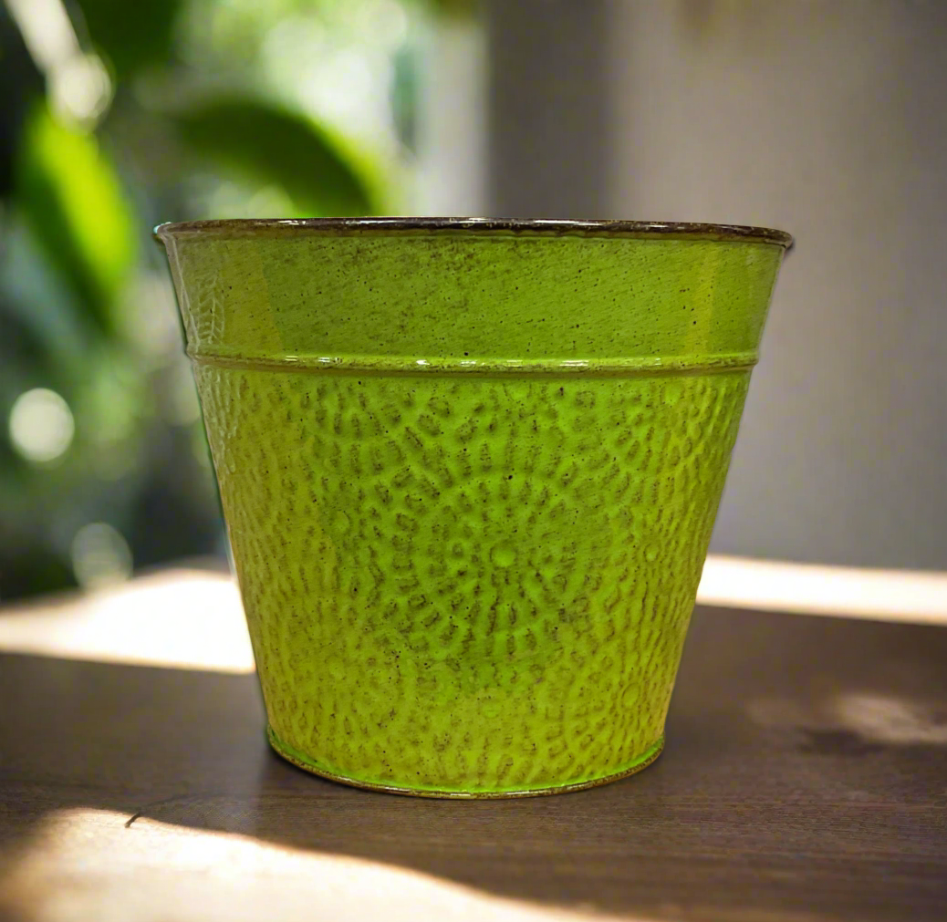 8" COVE BOWL PLANTER SWEET PEA