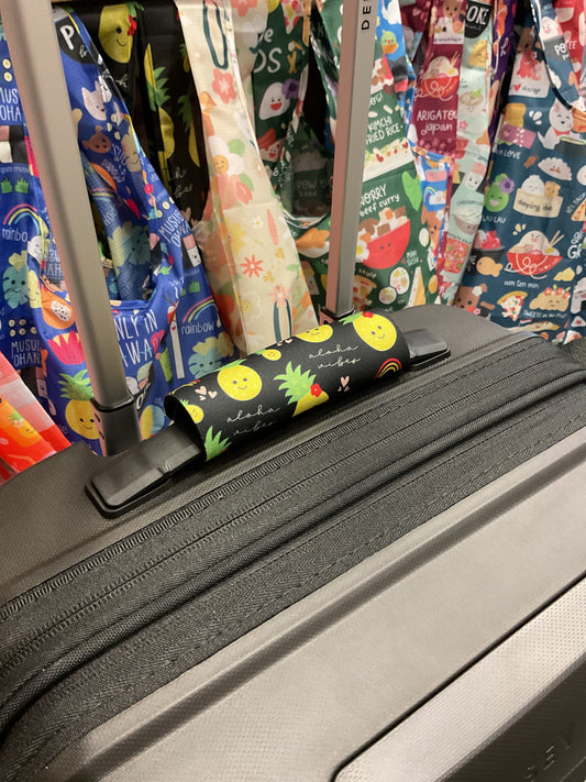 EDEN LUGGAGE WRAP ALOHA VIBES BLACK