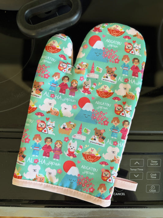 EDEN OVEN MITT ALOHA JAPAN