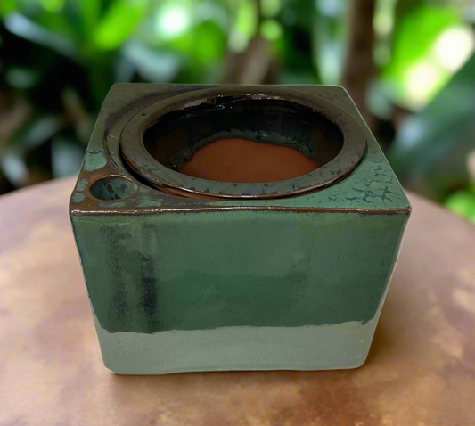 VERANDAH 5" SELF WATERING POT JADE