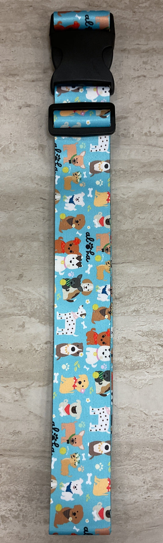 EDEN LUGGAGE STRAP BARK PARK