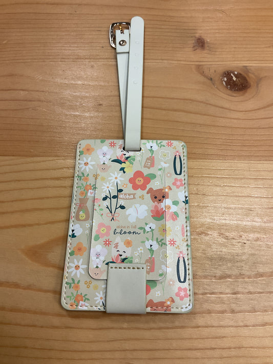 EDEN LUGGAGE TAG IN FULL BLOOM