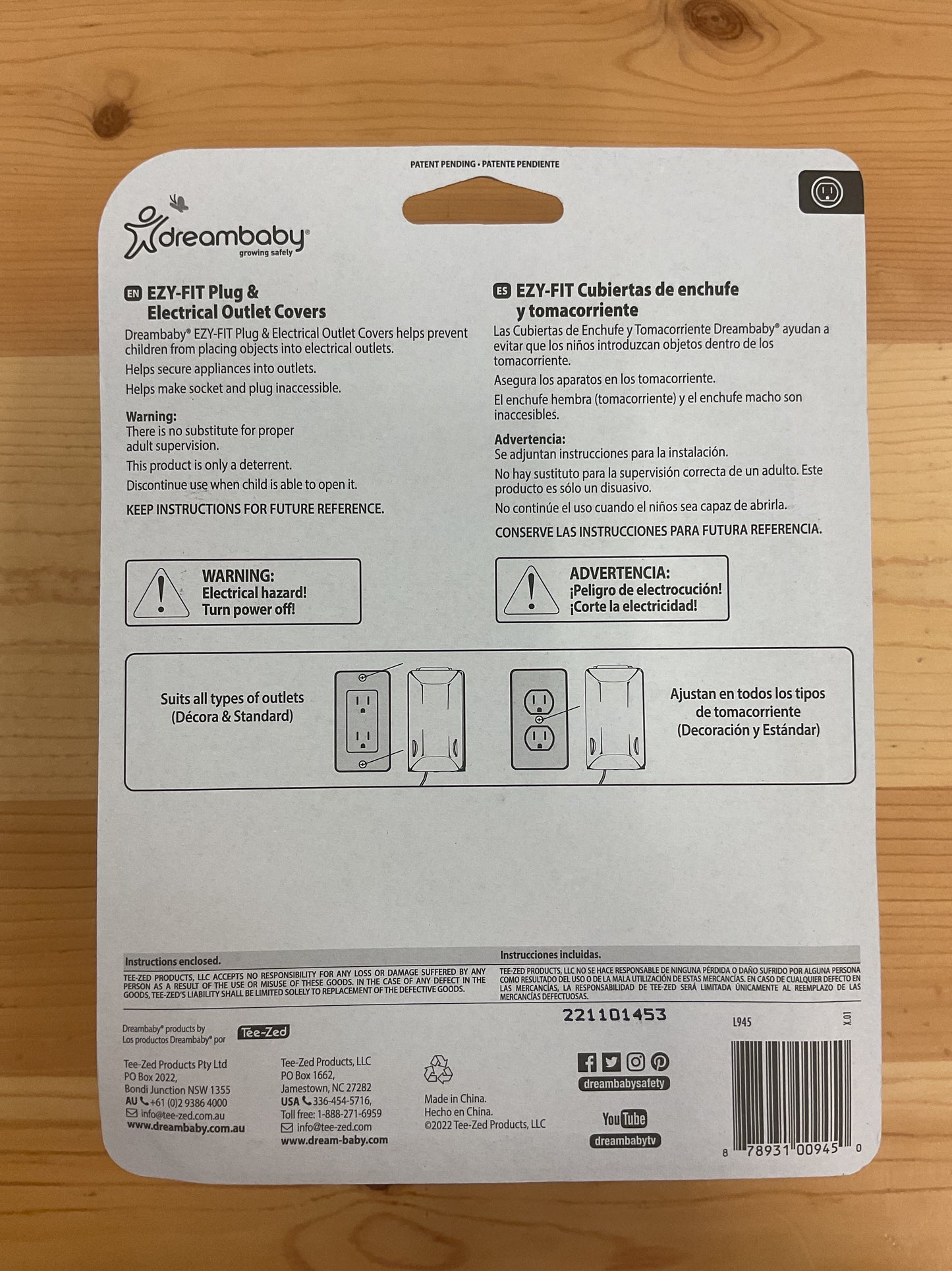 EZY-FIT OUTLET COVER 2PK