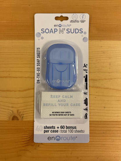 EN ROUTE SOAP SHEETS