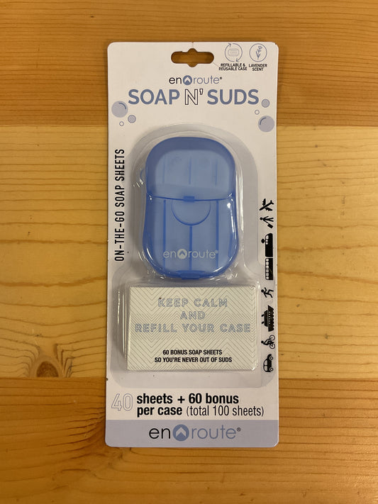 EN ROUTE SOAP SHEETS