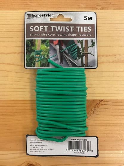 GARDEN SOFT TWIST TIE 16FT
