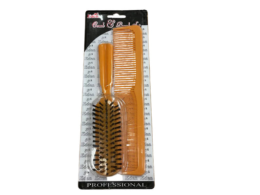 COMB AND BRUSH SET ALL PURPOSE