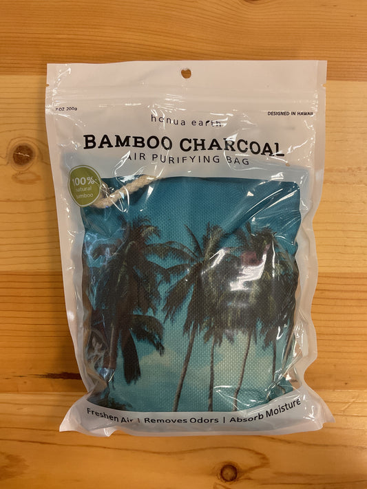 BAMBOO CHARCOAL BLUE PALM TREE
