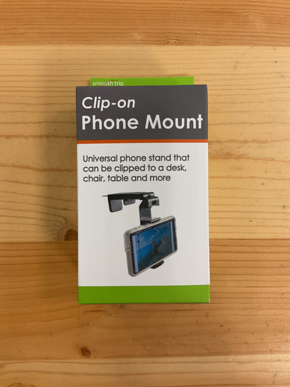 CLIP-ON PHONE MOUNT