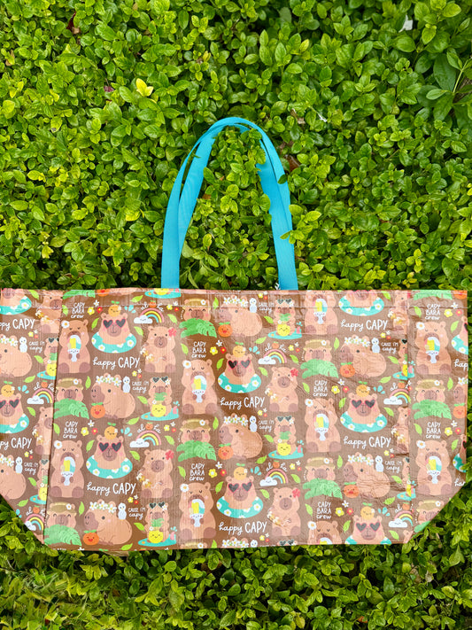 EDEN OVERSIZED CRINKLE BAG HAPPY CAPY