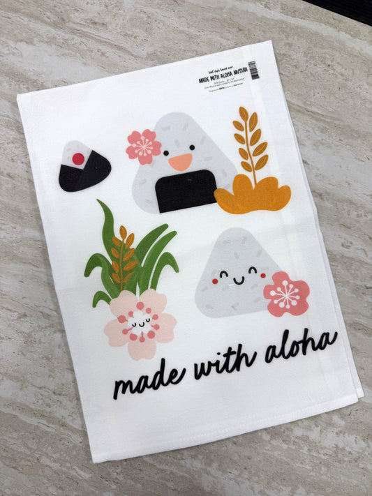 EDEN DISH TOWEL MADE WITH ALOHA MUSUBI