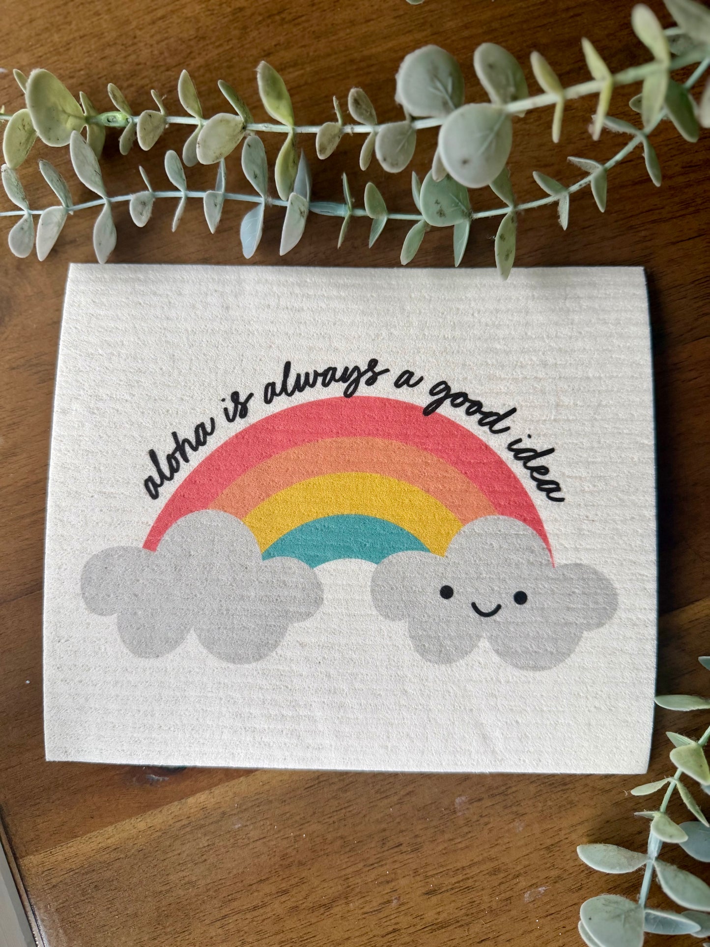 EDEN SWEDISH DISHCLOTH ALOHA GOOD IDEA