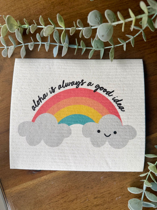 EDEN SWEDISH DISHCLOTH ALOHA GOOD IDEA
