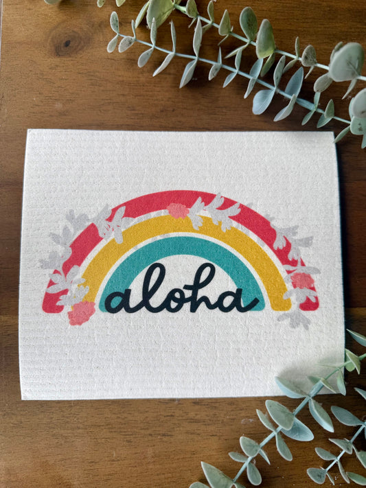 EDEN SWEDISH DISHCLOTH RAINBOW LEI