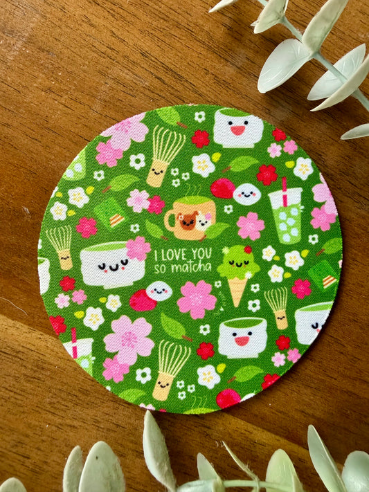 EDEN COASTER I LOVE YOU SO MATCHA