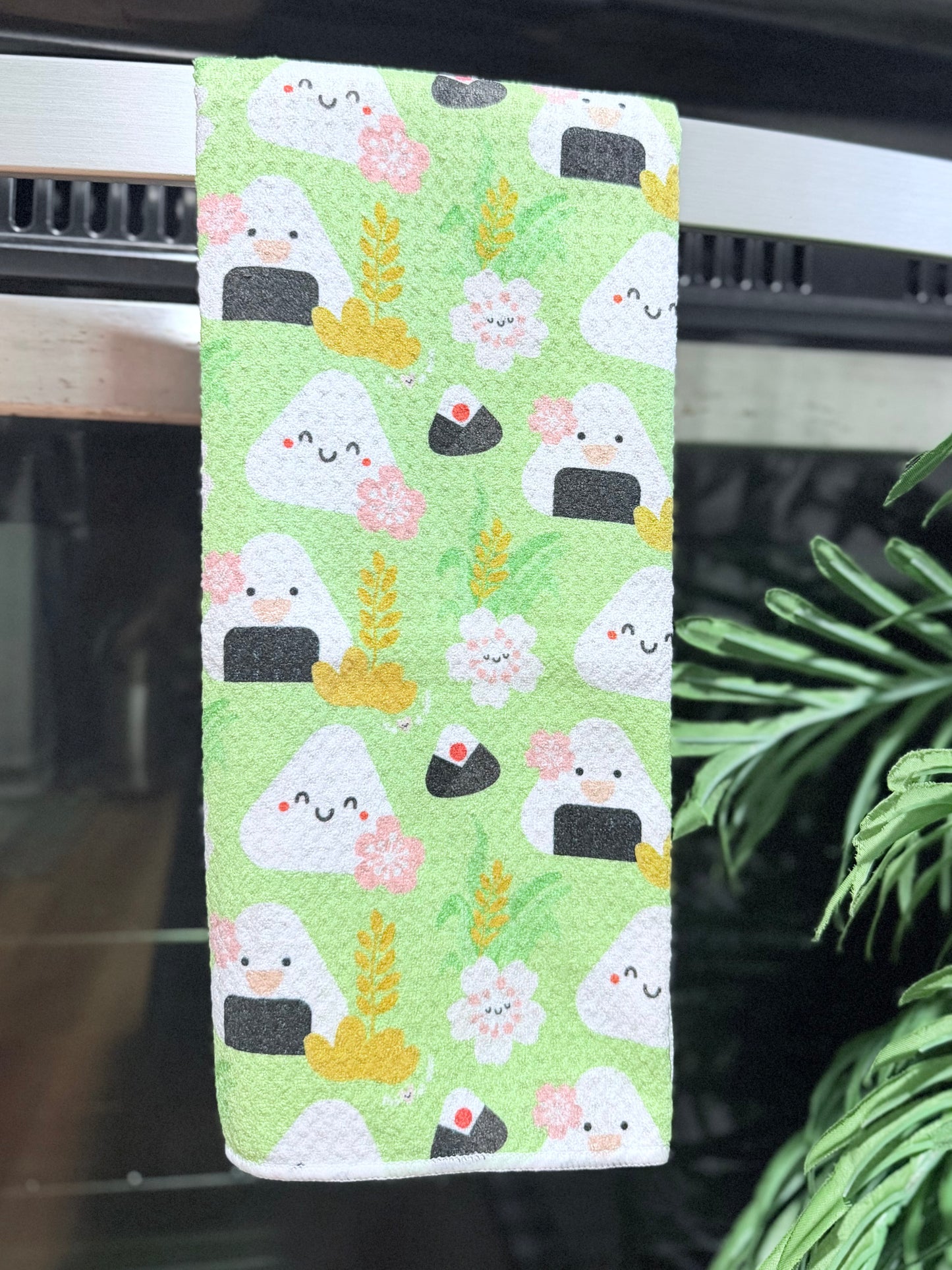 EDEN WAFFLE DISH TOWEL ONIGIRI