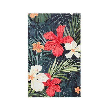 HIBISCUS FLOWERS DISH TOWEL