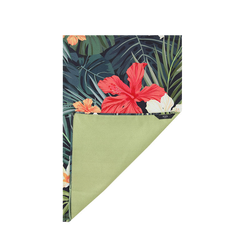 HIBISCUS FLOWERS DISH TOWEL