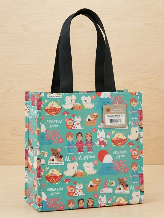 EDEN CRINKLE GIFT BAG ALOHA JAPAN