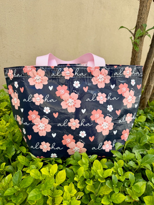 EDEN CRINKLE TOTE SAKURA NAVY
