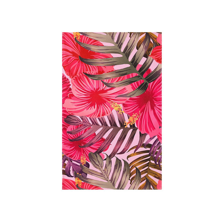 ROMANTIC PINK DISH TOWEL