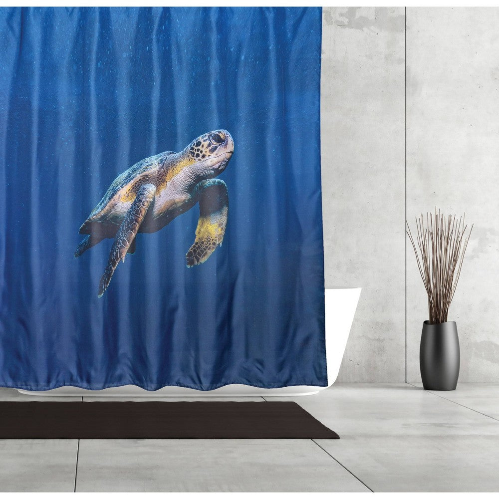 SEA TURTLE SHOWER CURTAIN