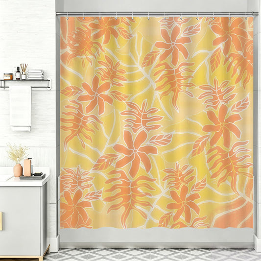 ROBERT JAMES SHOWER CURTAIN TROPICAL MIX PASSION