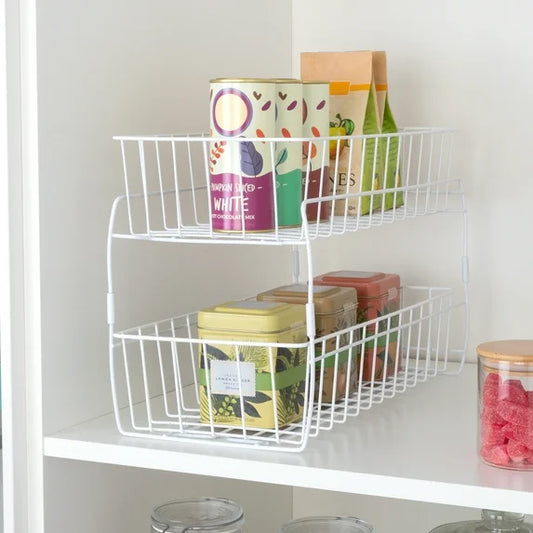 TWO- TIER ORGANIZER, PULL OUT
