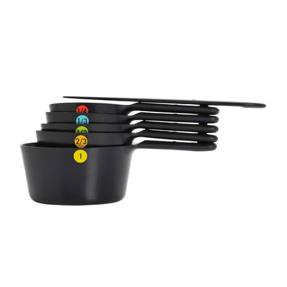 6PC MEAS CUP SET BLK