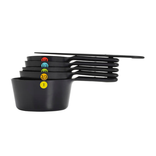 6PC MEAS CUP SET BLK