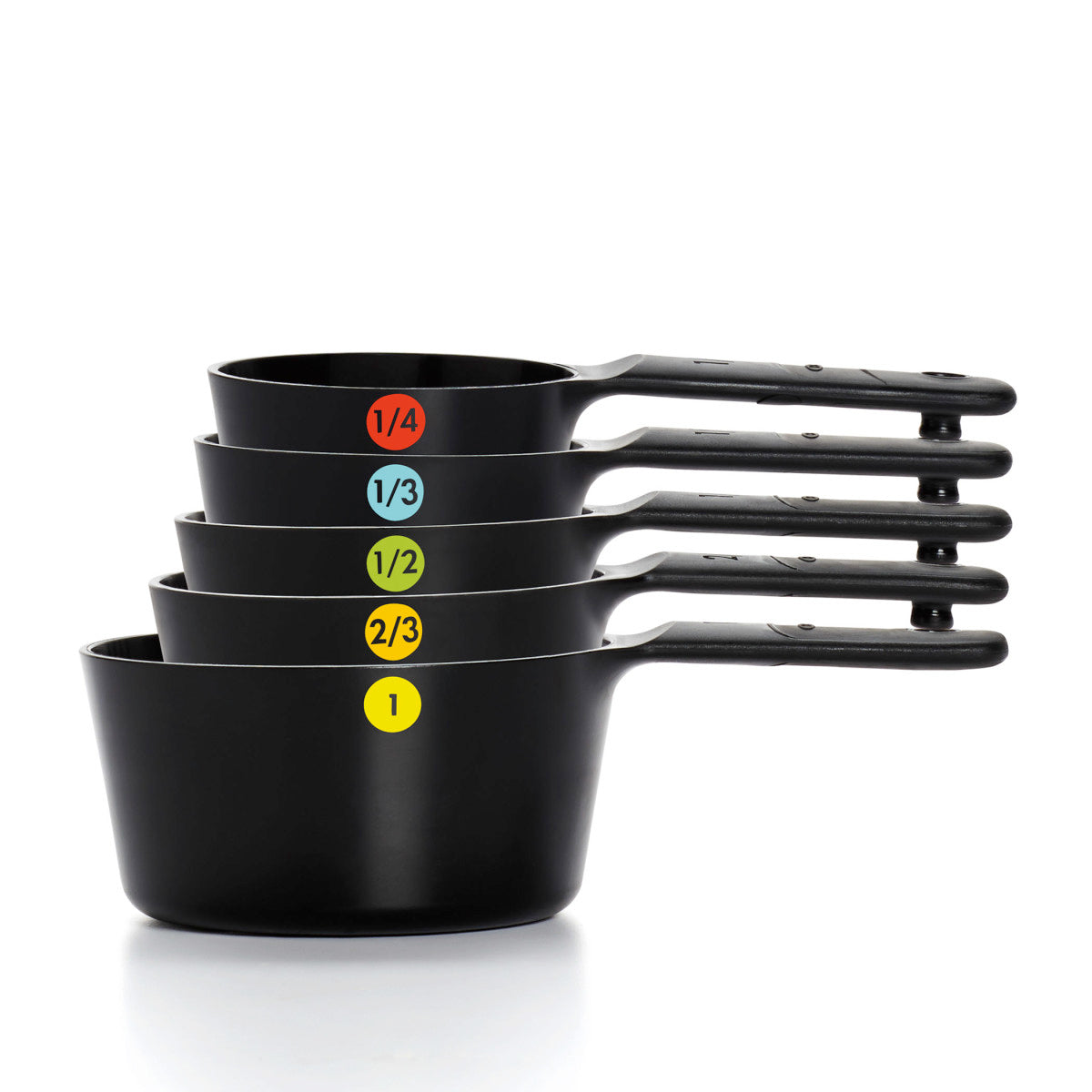6PC MEAS CUP SET BLK