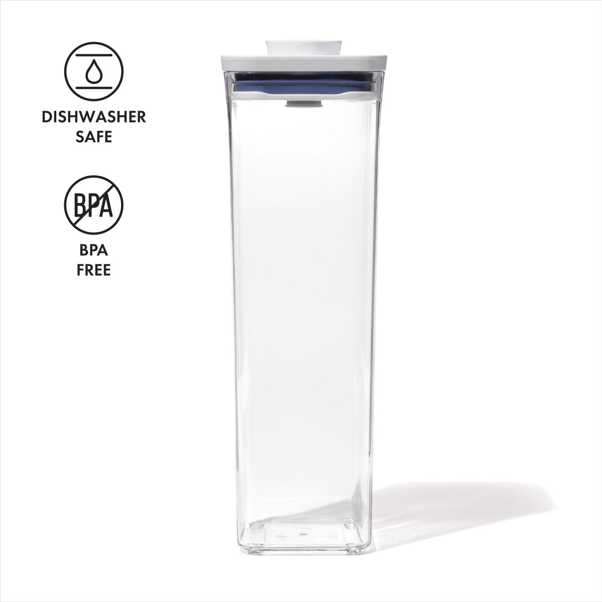 OXO POP SMALL SQUARE TALL 2.3QT