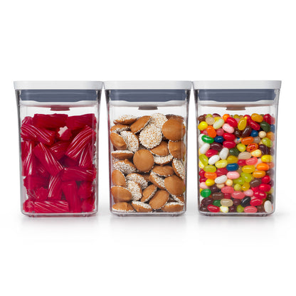 OXO POP 3-PC SM SQUARE SHORT SET
