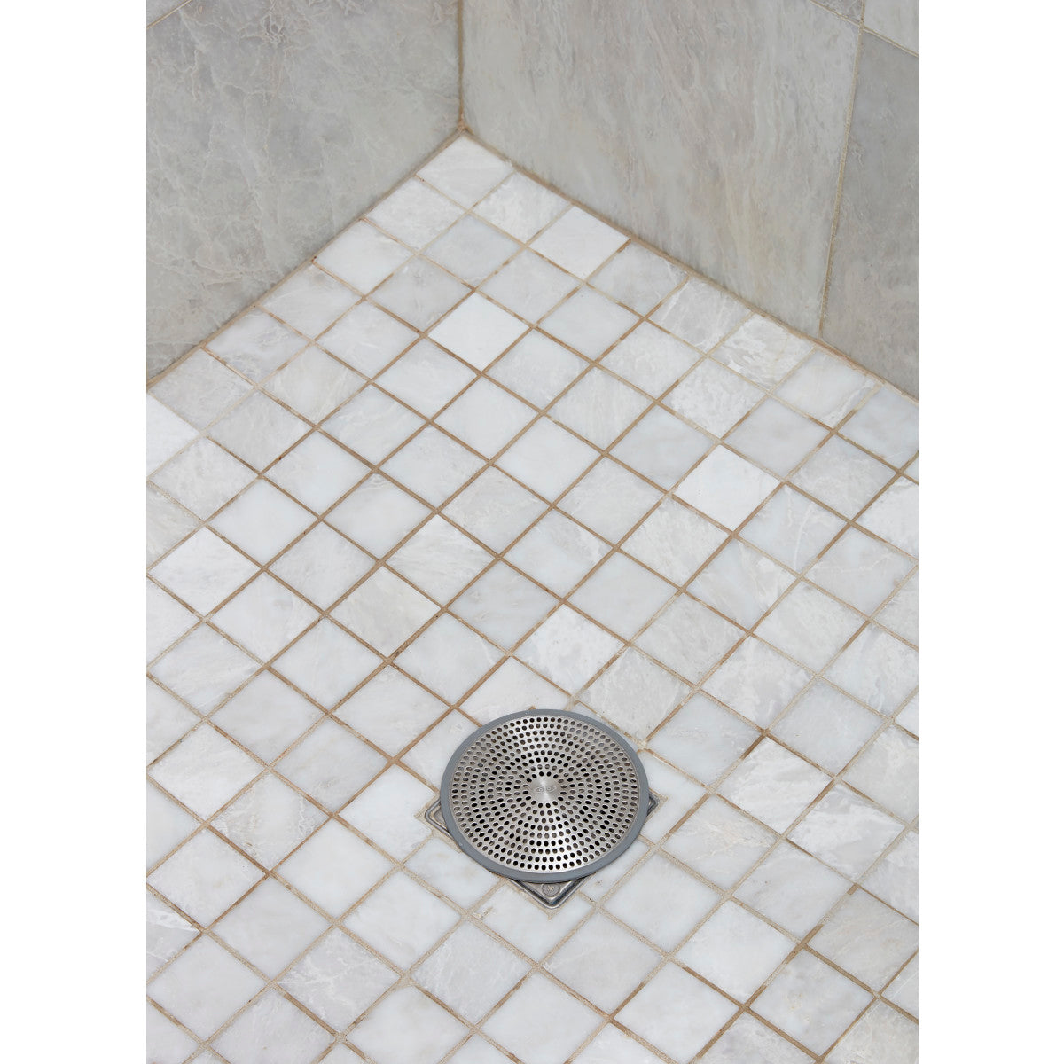 SHOWER STALL DRAIN PROTECTOR