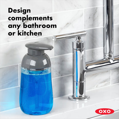 OXO GG SOAP DISPENSER CHARCOAL