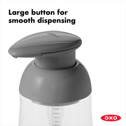 OXO GG SOAP DISPENSER CHARCOAL