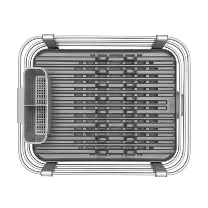 OXO ALUMINUM FRAME DISH RACK