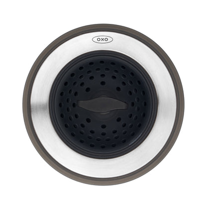 OXO GG 2IN1 SINK STRAINR STOPPR