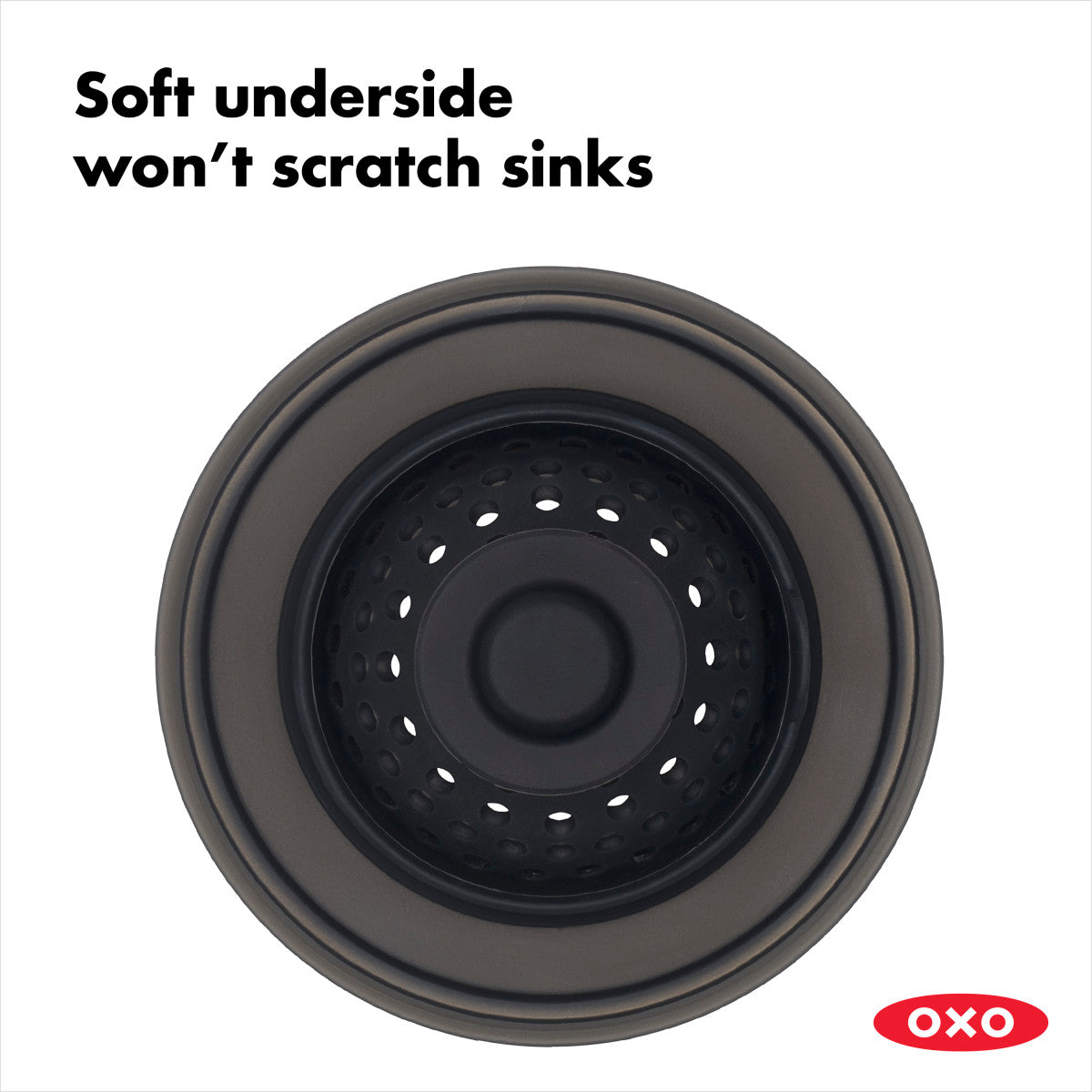 OXO GG 2IN1 SINK STRAINR STOPPR