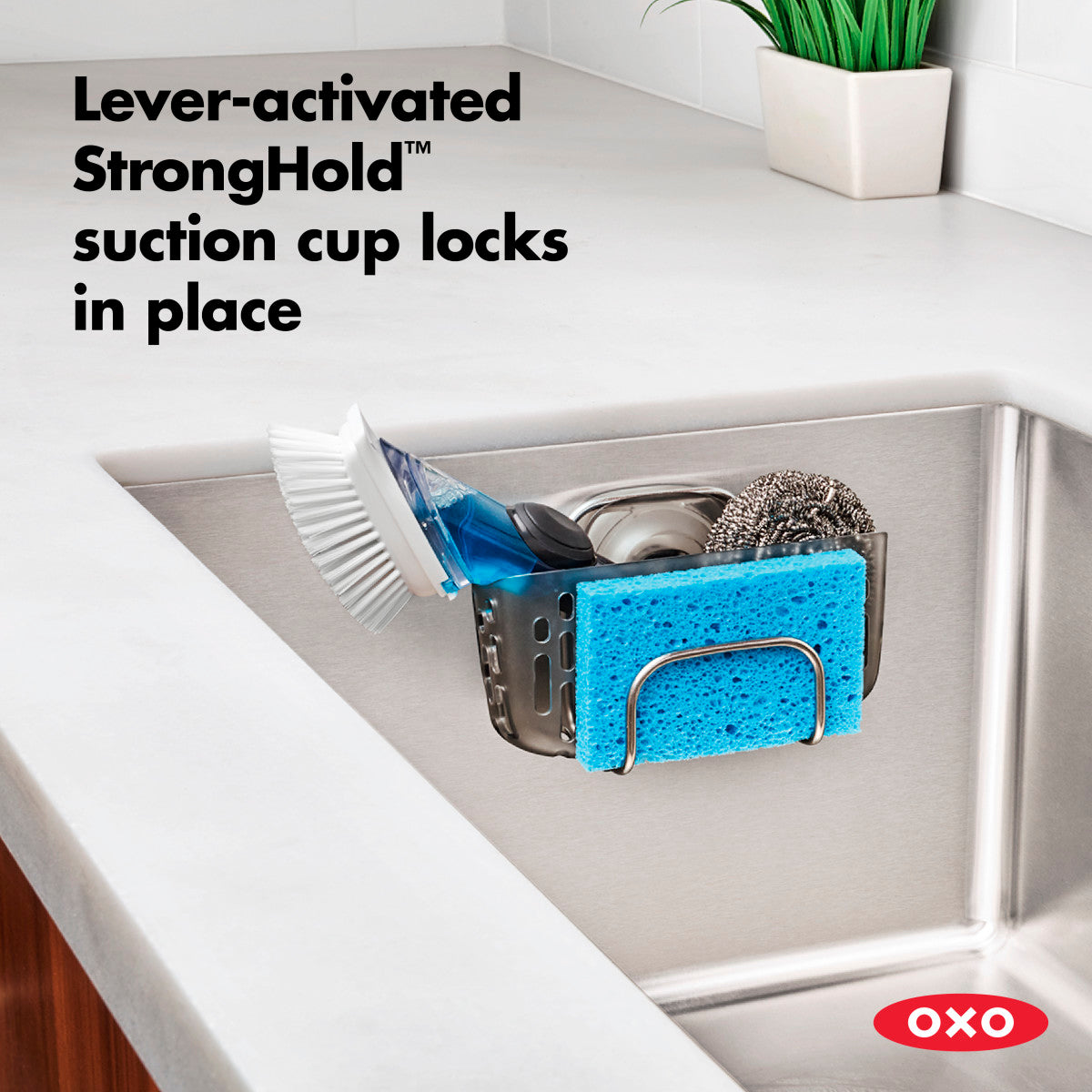 OXO STRONGHOLD SINK CADDY