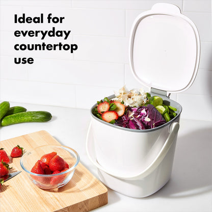 OXO GG COMPOST BIN WHITE