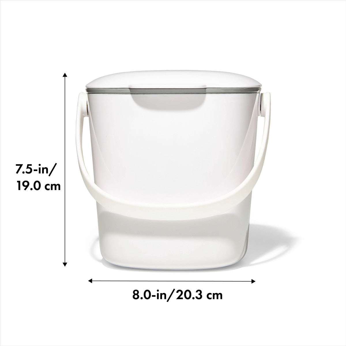 OXO GG COMPOST BIN WHITE