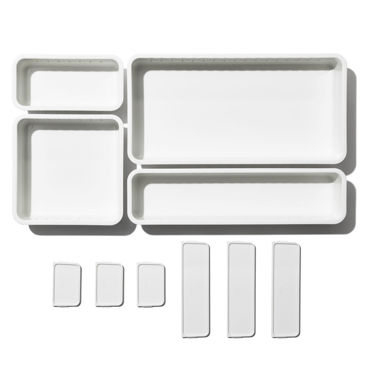 OXO 4PC COMPLETE DRAWER BIN SET