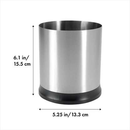 S/S ROTATING UTENSIL HOLDER