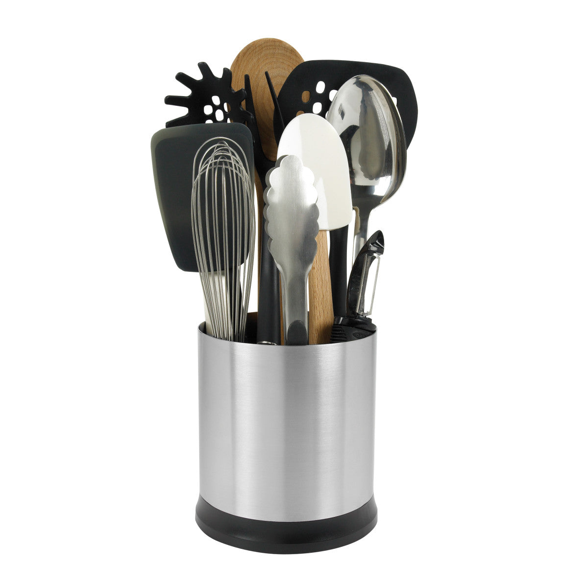 S/S ROTATING UTENSIL HOLDER