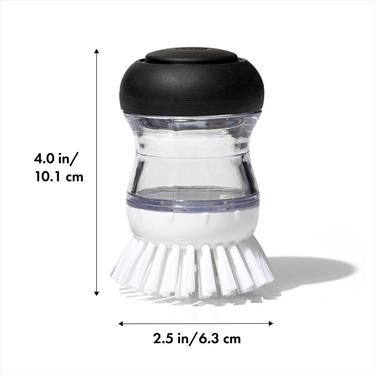 SOAP DISPENSING PALM BRUSH