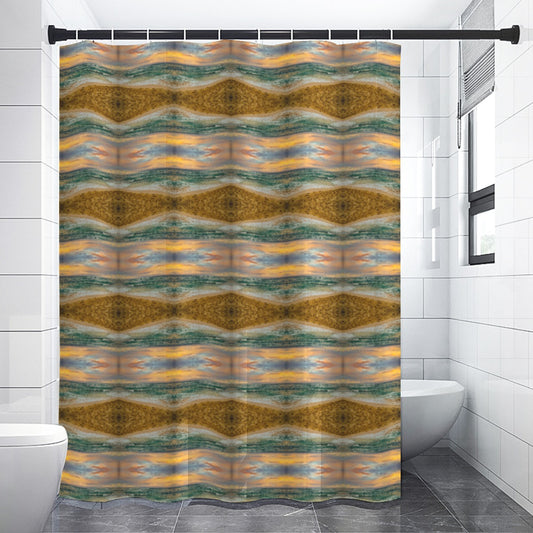 PAUMALU SUNSET SHOWER CURTAIN